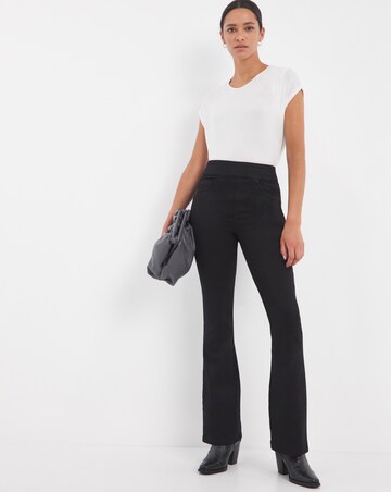 Simply Be Sculpt & Define Black Bootcut Jeggings