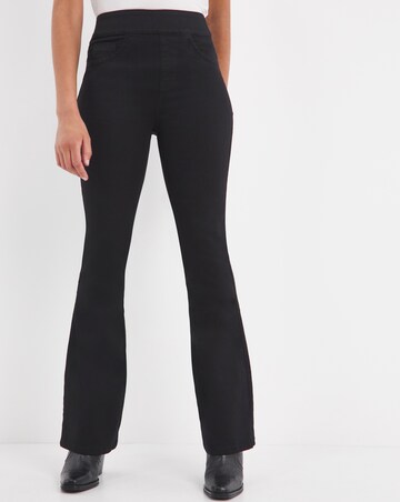 Simply Be Sculpt & Define Black Bootcut Jeggings