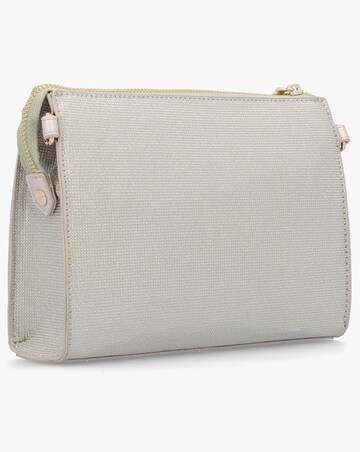 Valentino Bags Chiaia Gold Glitter Pochette Bag