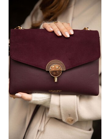 Luella Grey Peta Plum Crossbody