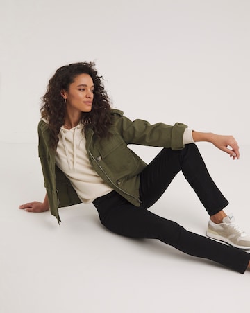 Simply Be Lexi Black High Waist Super Soft Slim Leg Jeans