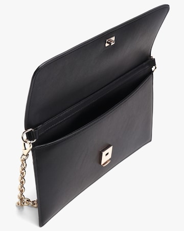 Valentino Bags Brass Black Debossed Cross-Body Bag