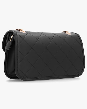Valentino Bags Mansion Black Quilted Shoulder Bag