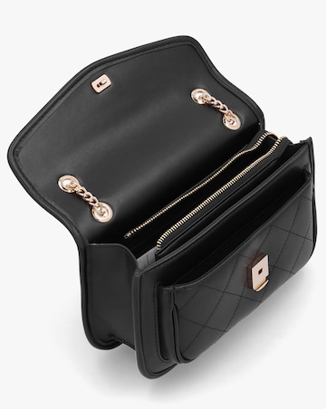 Valentino Bags Mansion Black Quilted Shoulder Bag