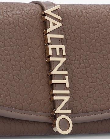 Valentino Bags Zeno Taupe Tumbled Cross-Body Bag