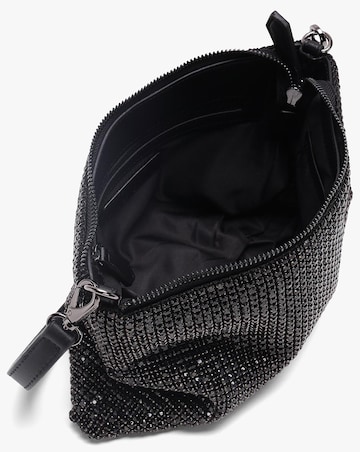 Valentino Bags Nabilah Black Jewel Pouch Bag