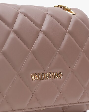 Valentino Bags Ocarina Quilted Taupe Satchel Bag