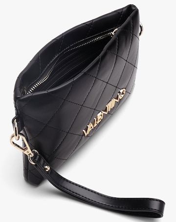 Valentino Bags Nurd Quilted Black Pouch Bag