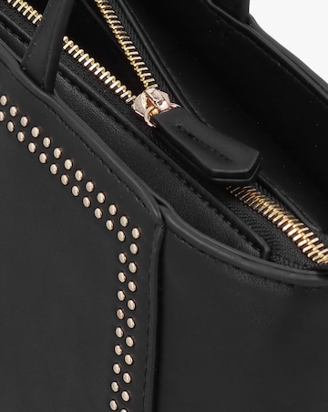 Valentino Bags Shine Black Shopper Bag