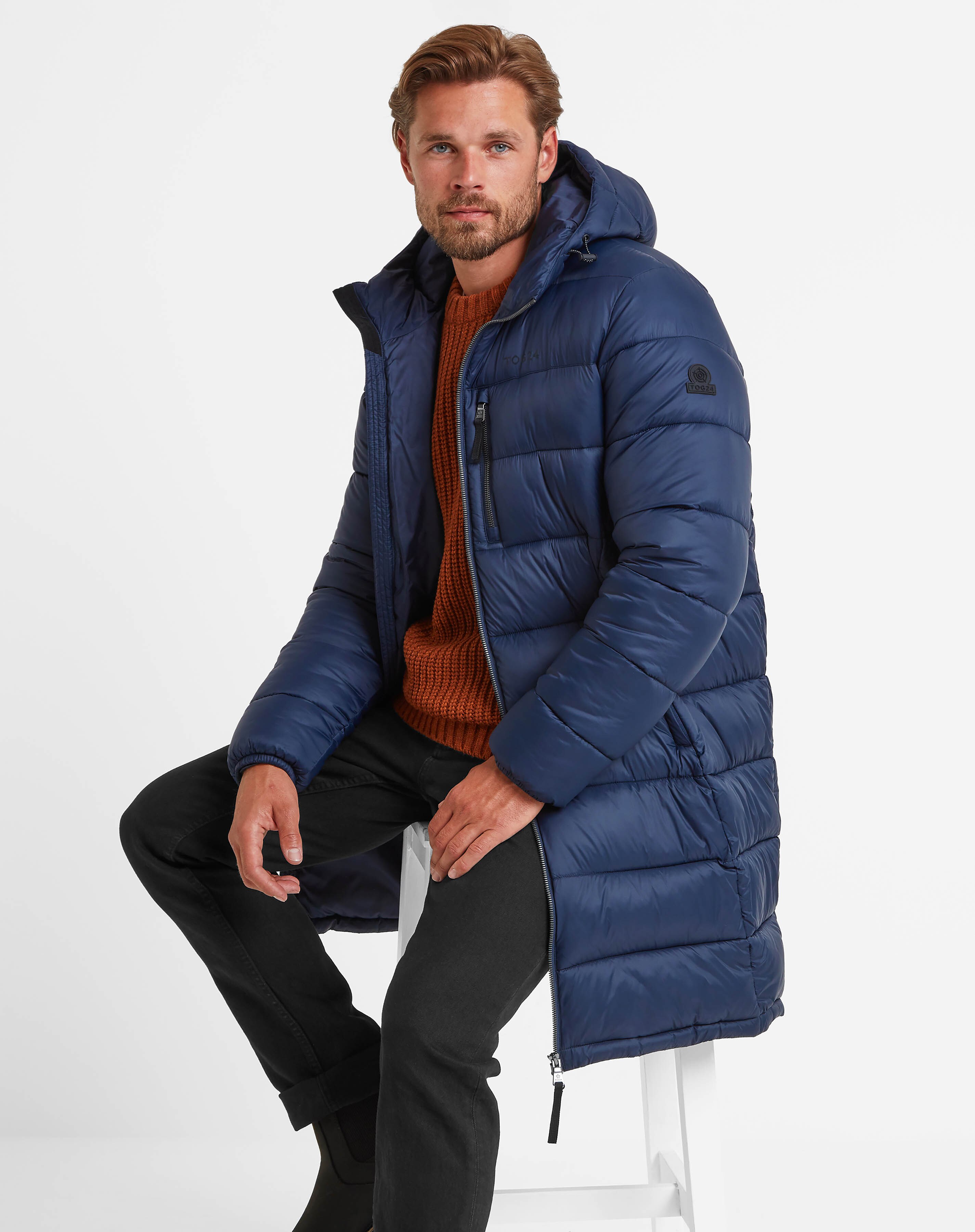 Tog 24 Long Padded Jacket Mens Tog 24 Prime Mens Down Jacket