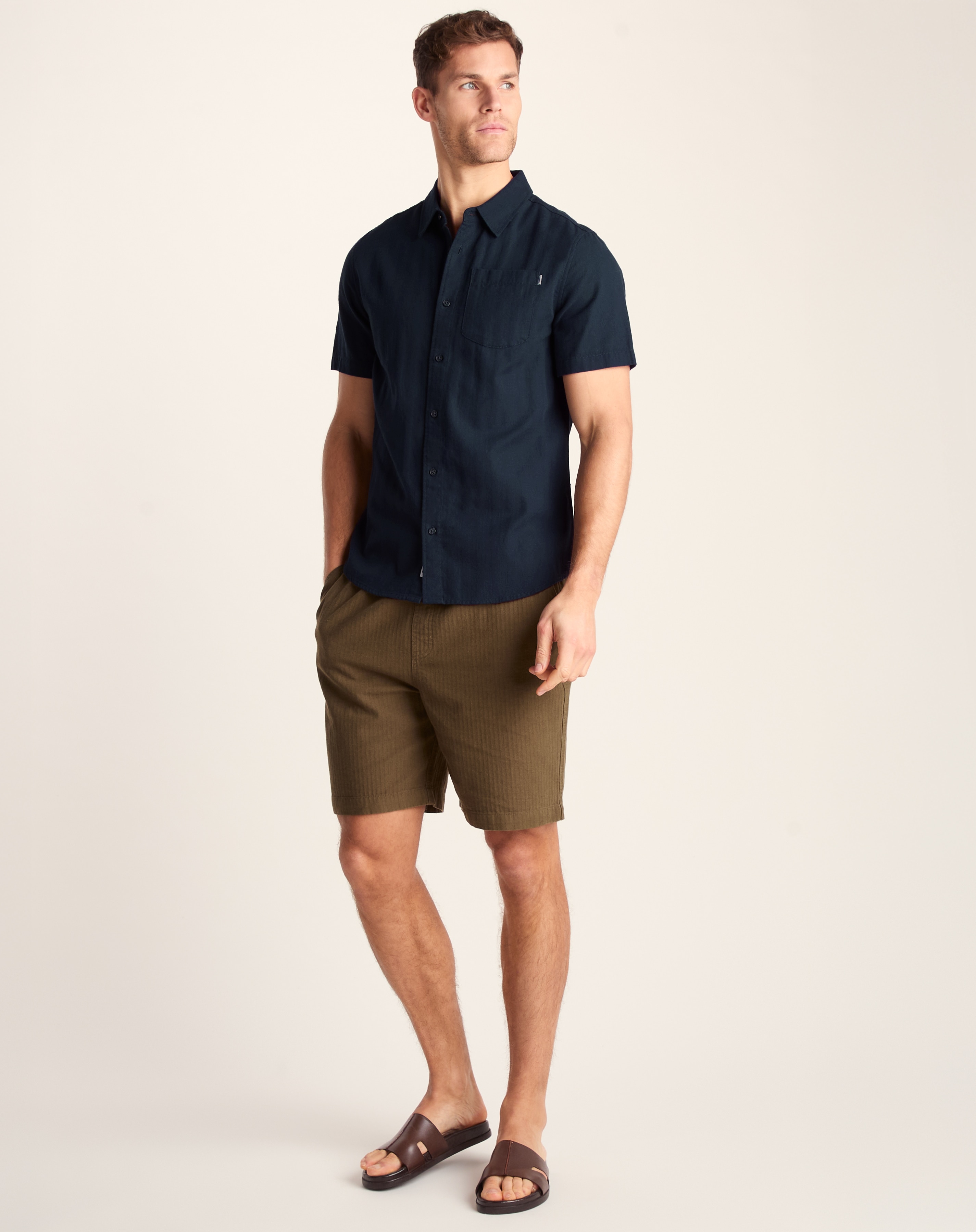 Tog24 Preston Mens Ss Shirt - Dark Indigo