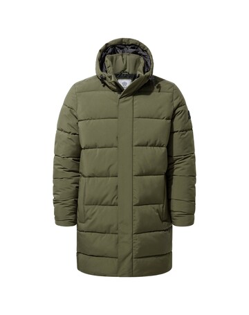 Tog24 Preece Mens Long Shower Resistant Insulated Jacket