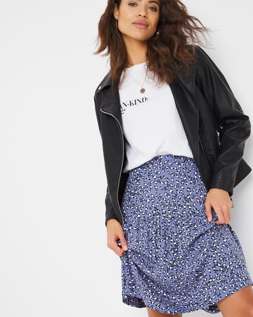 Tiered Short Length Skirt