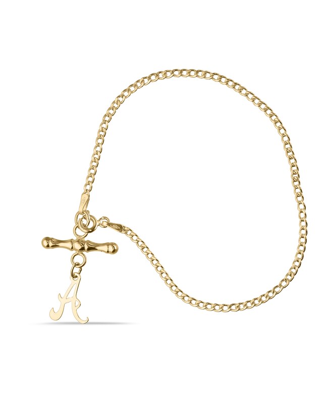 9ct Tbar Personalised Bracelet