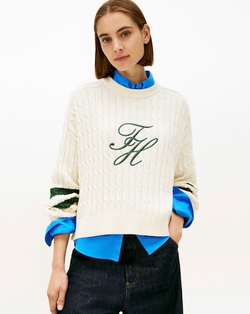 Tommy Hilfiger Textured Graphic Sweater