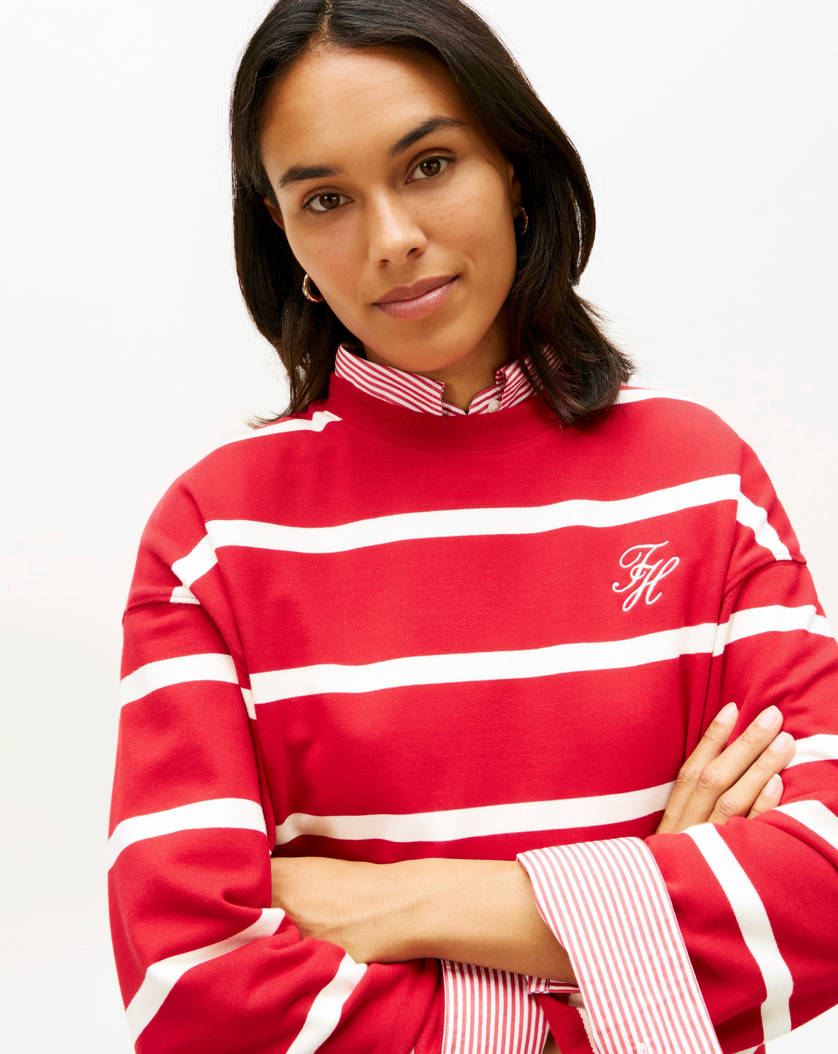 New In - Tommy Hilfiger Script Terry Sweatshirt