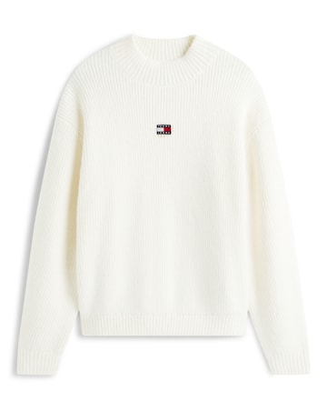 Tommy Jeans Mockneck Badge Sweater