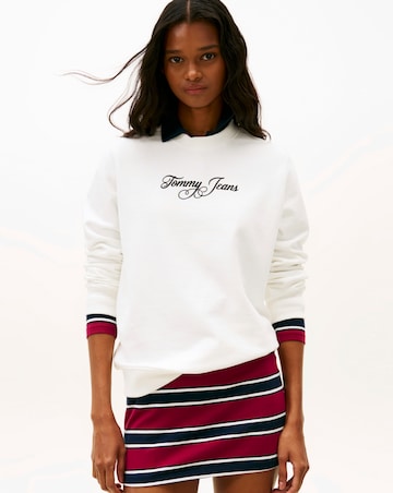 Tommy Jeans Logo Crew Sweatshirt