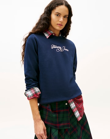 Tommy Jeans Logo Crew Sweatshirt