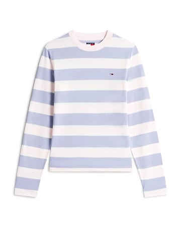 Tommy Jeans Flag Jersey Long Sleeve T-Shirt