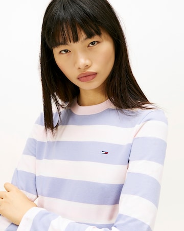 Tommy Jeans Flag Jersey Long Sleeve T-Shirt