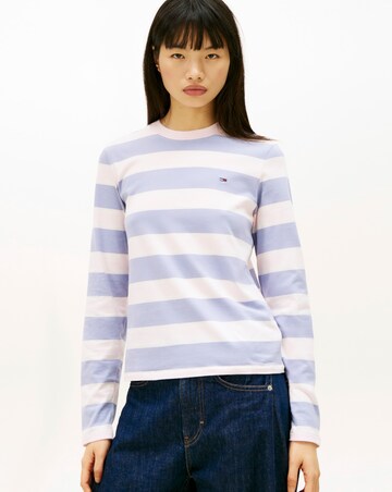 Tommy Jeans Flag Jersey Long Sleeve T-Shirt