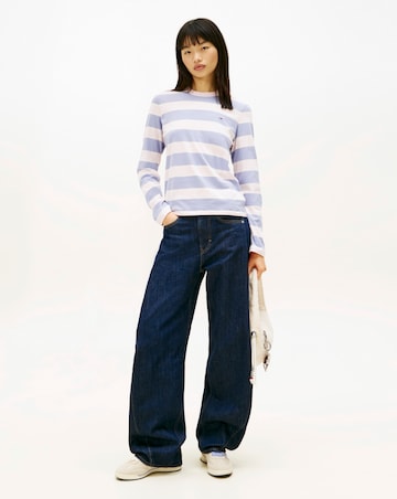 Tommy Jeans Flag Jersey Long Sleeve T-Shirt