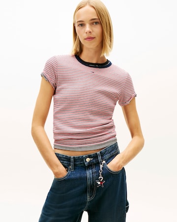 Tommy Jeans Slim Rib T-Shirt