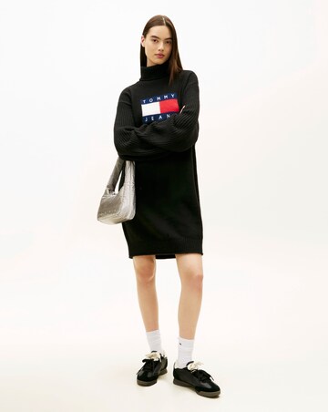 Tommy Jeans Turtleneck Flag Dress