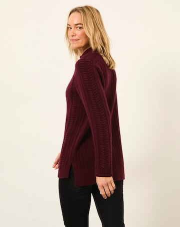 FatFace Hazel Longline Jumper