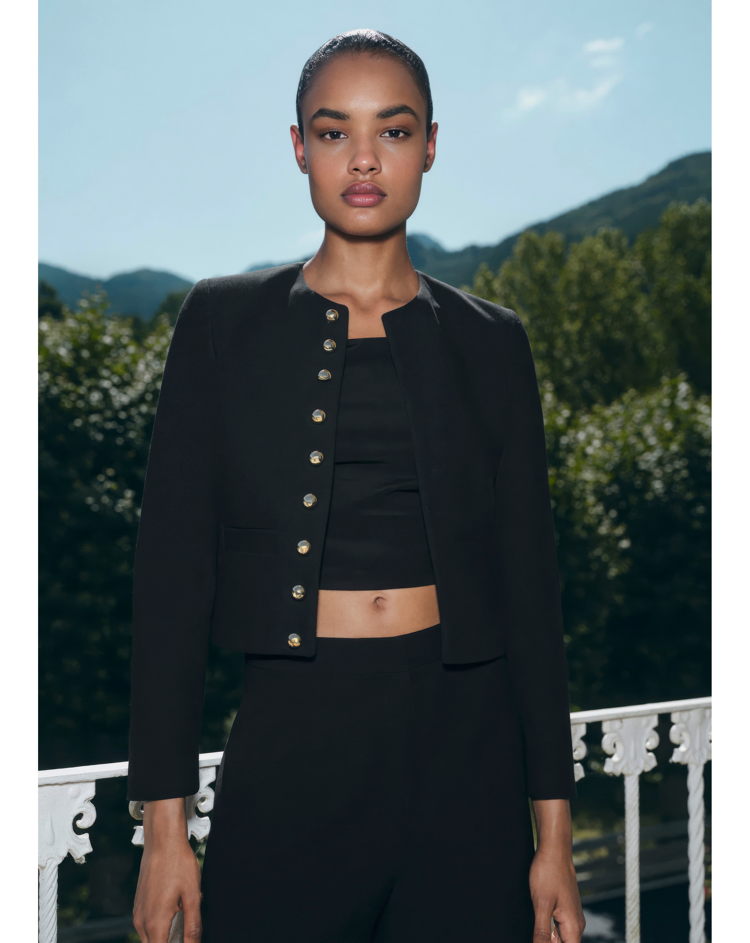 New In - MANGO BUTTON DETAIL JACKET