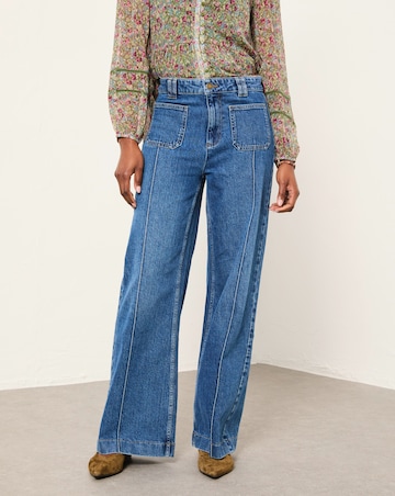 FatFace Patch Pocket Flare Jean