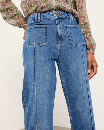 FatFace Patch Pocket Flare Jean