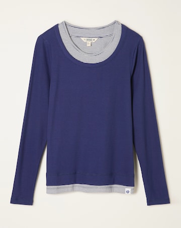 FatFace Mila Mock 2 in 1 Tee