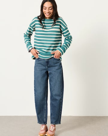 FatFace Airlie Breton Stipe Crew Sweat