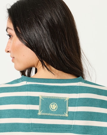 FatFace Airlie Breton Stipe Crew Sweat