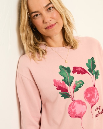 FatFace Georgia Feeling Upbeet Graphic Sweater