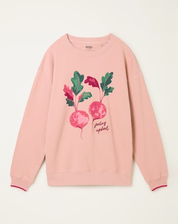 FatFace Georgia Feeling Upbeet Graphic Sweater