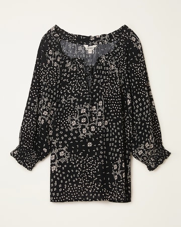 FatFace Kira Mono Blouse