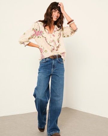 FatFace Carly Floral Blouse