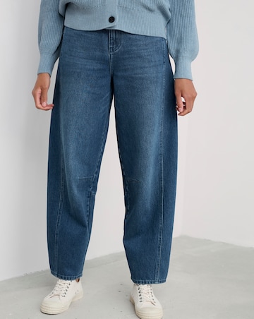 Seasalt Cornwall Gwenver High Rise Barrel Jean