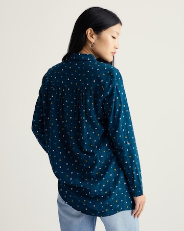 Seasalt Cornwall Wren Flutter Polka Dot Shirt