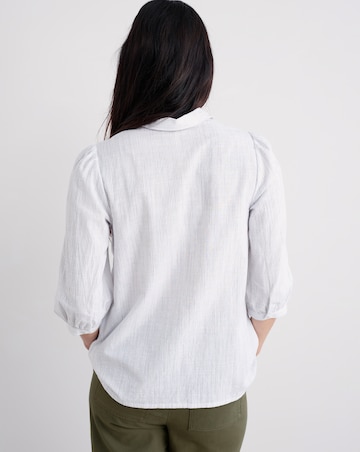 Seasalt Cornwall Hope Cottage Embroidered Blouse