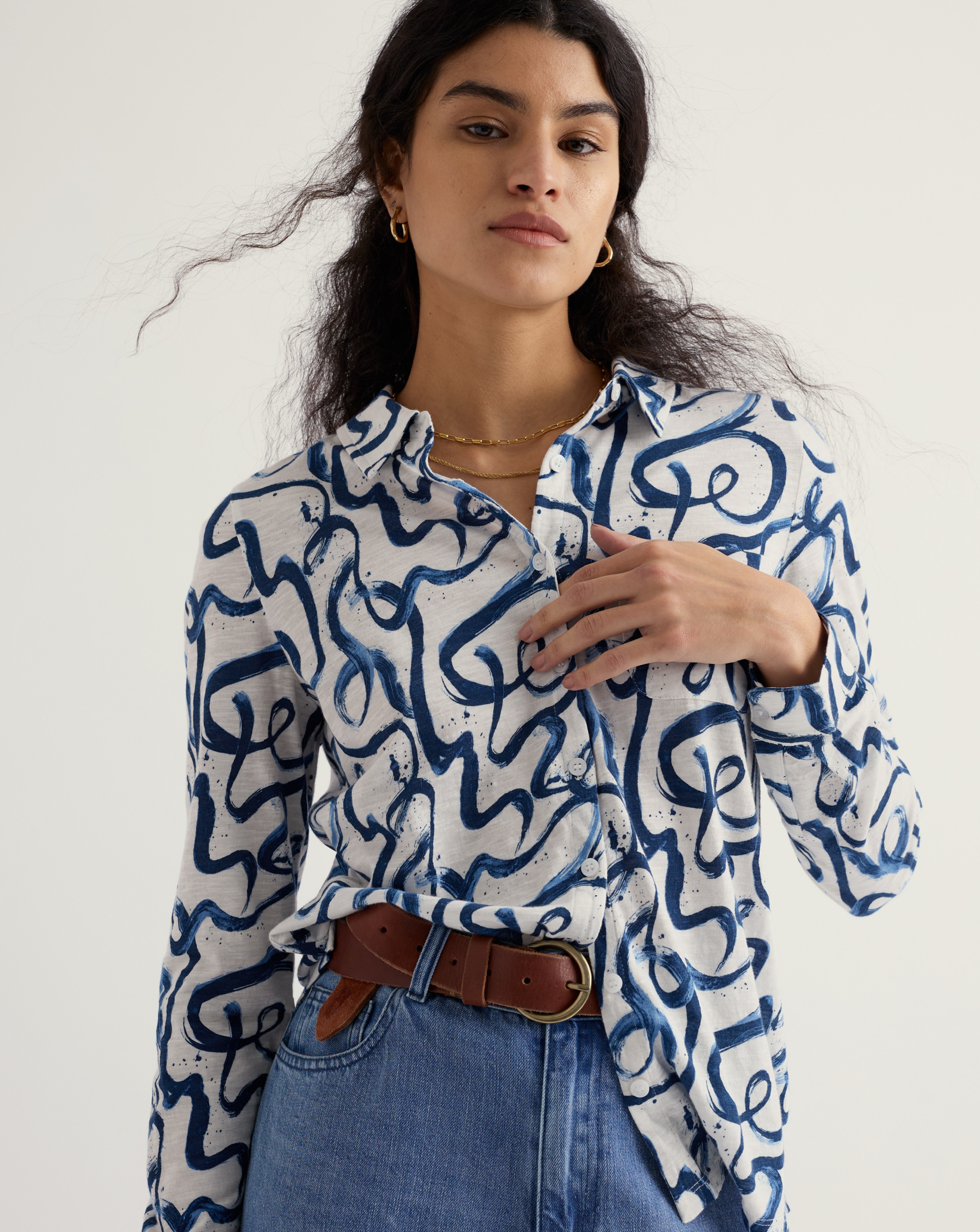 New In - Seasalt Cornwall Teasal Head Shirt