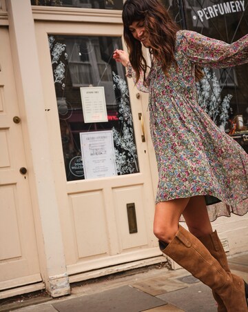 FatFace Bella Floral Swing Dress