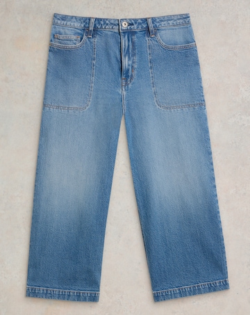 White Stuff Tia Wide Leg Crop Jean