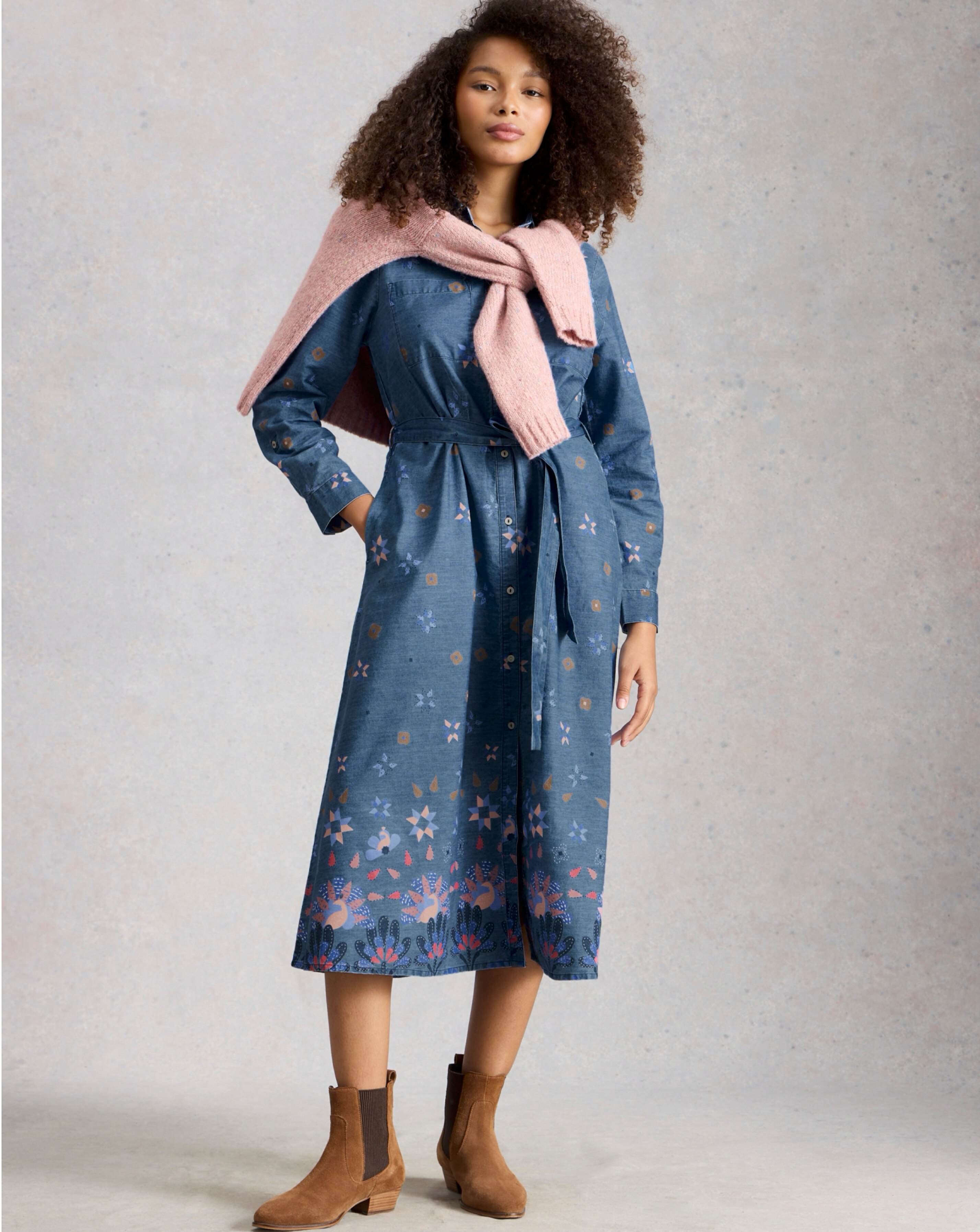 New In - White Stuff Lana Midi