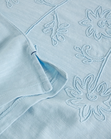 White Stuff Gina Embroidered Tee