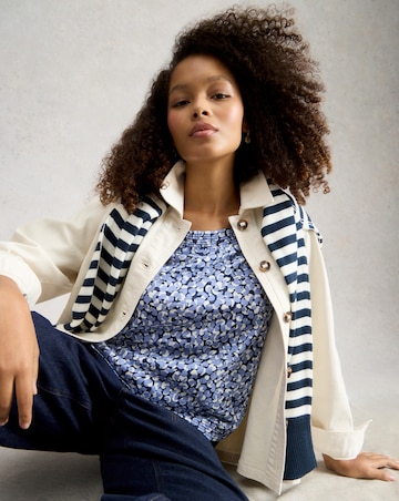 White Stuff Weaver Jersey Tee