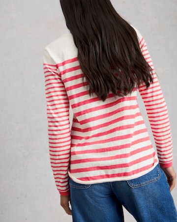 White Stuff Clara LS Stripe Tee
